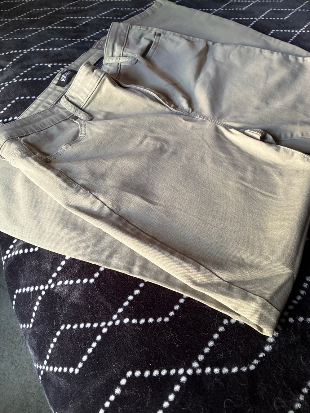 Buffalo David Bitton Slim Chino Pants in Olive